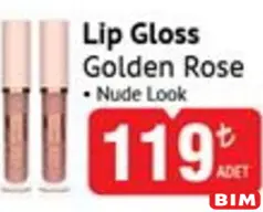 GOLDEN ROSE LİP GLOSS indirimli fiyat GOLDEN ROSE LİP GLOSS fiyat ve kampanya bilgisi